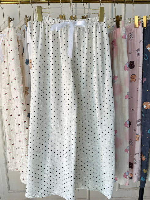 Summer Cute Printed Loose Pyjamas